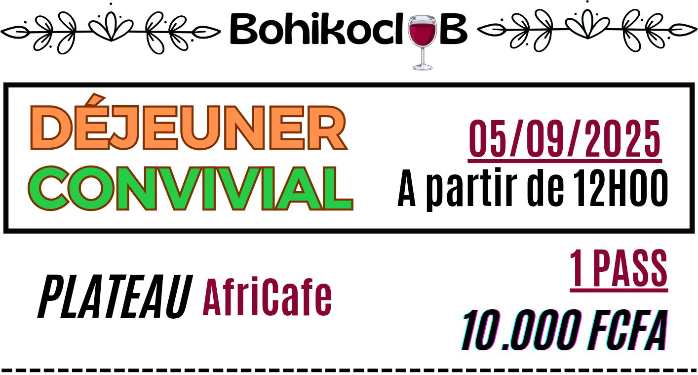 PASS DÉJEUNER CONVIVIAL